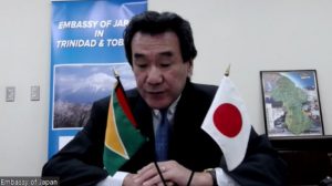 Ambassador Tatsuo Hirayama delivers remarks